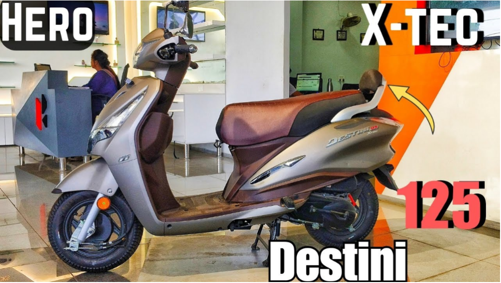 Hero Destini 125 XTEC Scooter 2024 की कीमत, Latest Features, इंजन और Mileage