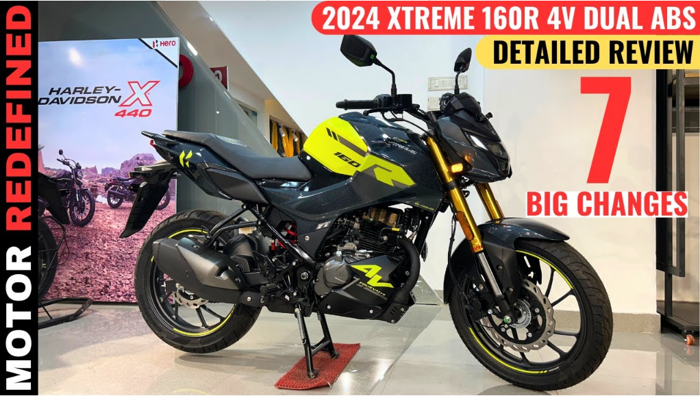 Hero Xtreme 160R 2024 model Price, इंजन, Mileage और Top Speed, फीचर्स